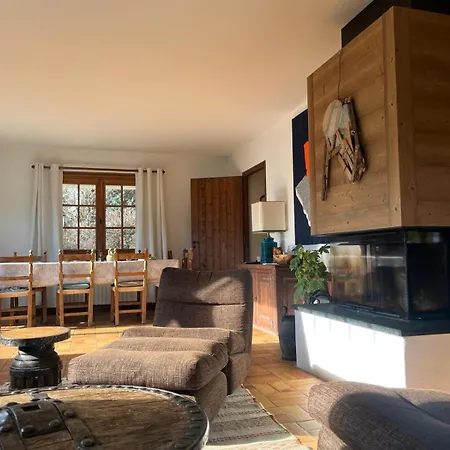 Chalet Familial A Megeve, Vue Sur Le Village *