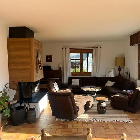 Familial A Megeve, Vue Sur Le Village