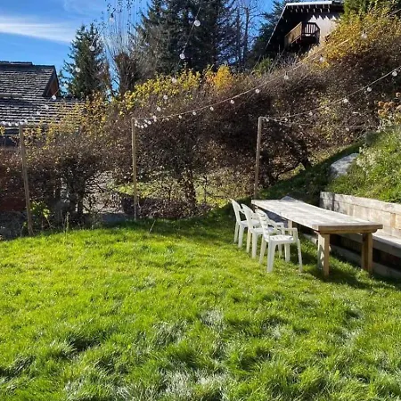 Familial A Megeve, Vue Sur Le Village Chalet Megève