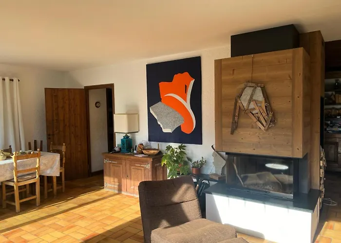 Familial A Megeve, Vue Sur Le Village Chalet Megève