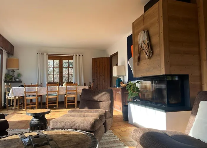 Chalet Familial A Megeve, Vue Sur Le Village *