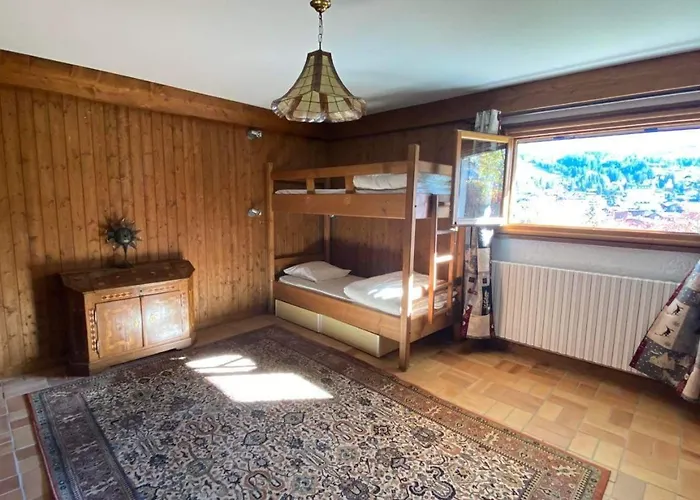 Familial A Megeve, Vue Sur Le Village Megève