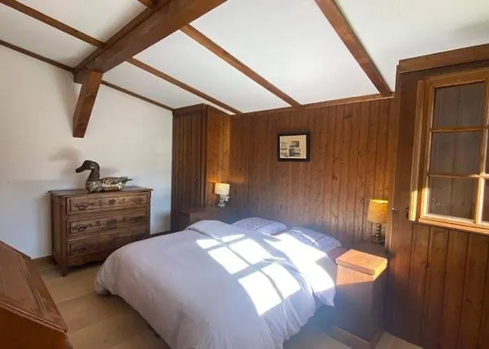 Familial A Megeve, Vue Sur Le Village Chalet