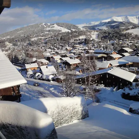 Chalet Familial A Megeve, Vue Sur Le Village *