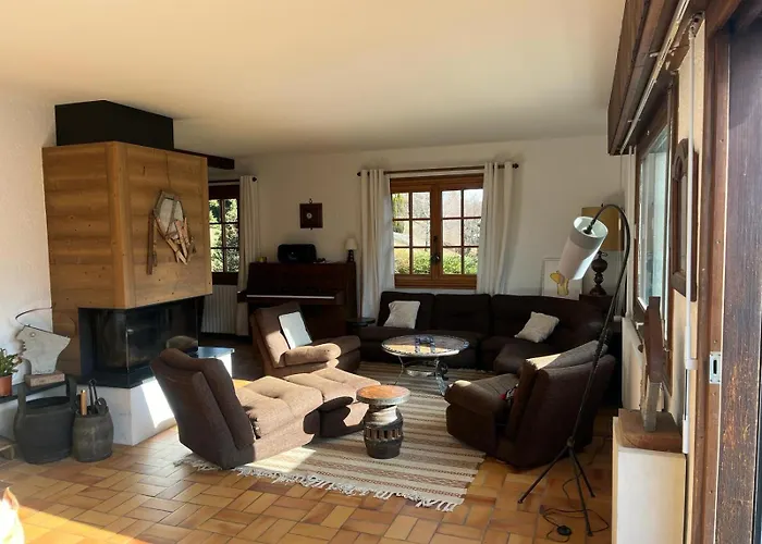 Familial A Megeve, Vue Sur Le Village *