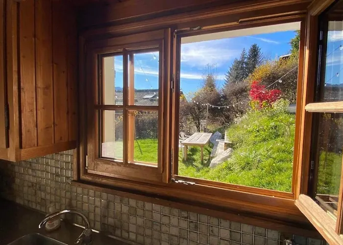 Familial A Megeve, Vue Sur Le Village