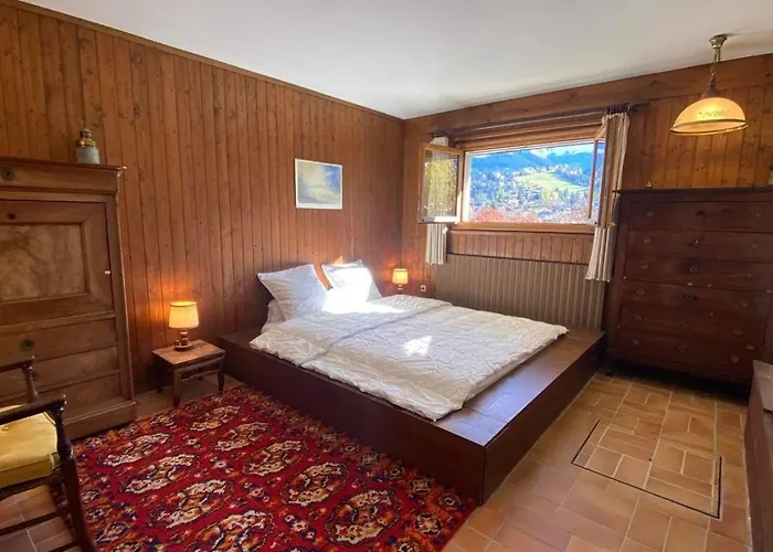 Familial A Megeve, Vue Sur Le Village