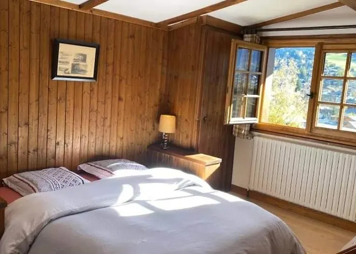 Alpstuga Familial A Megeve, Vue Sur Le Village Megève